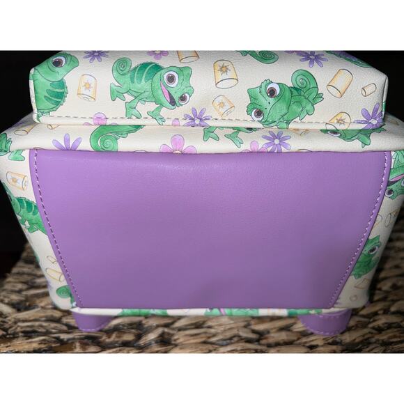 Loungefly Disney Tangled Pascal Mini Backpack Wallet - Picture 7 of 10